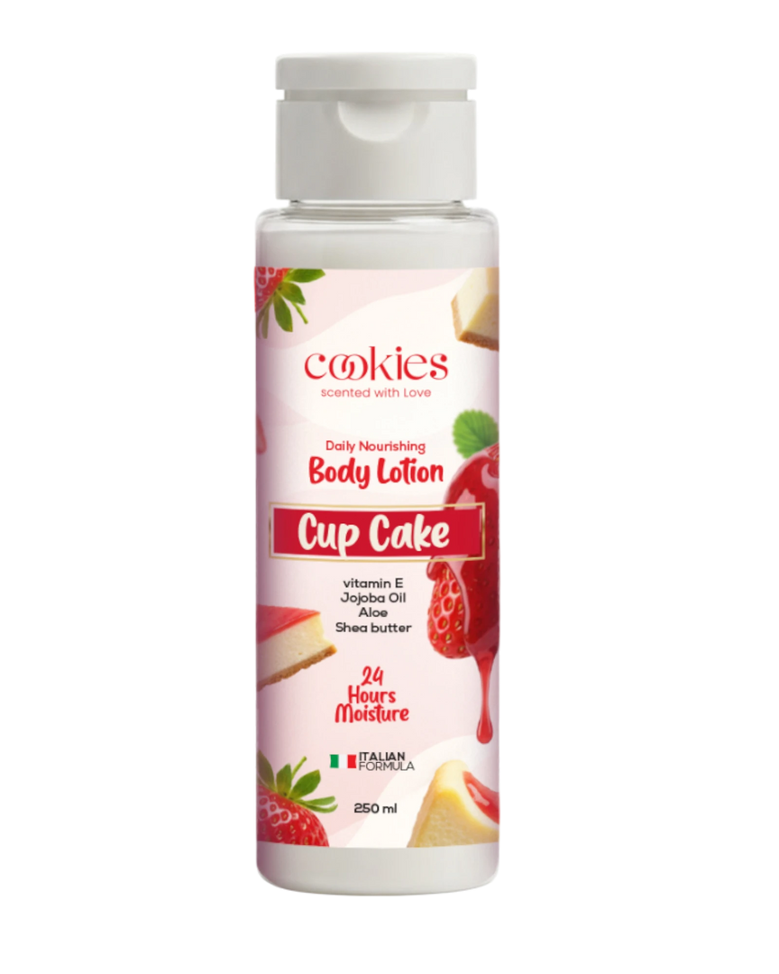 لوشن للجسم بنكهة كب كيك، 250 مل