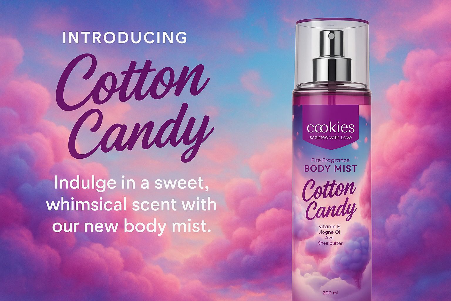 cotton candy mist – cookies